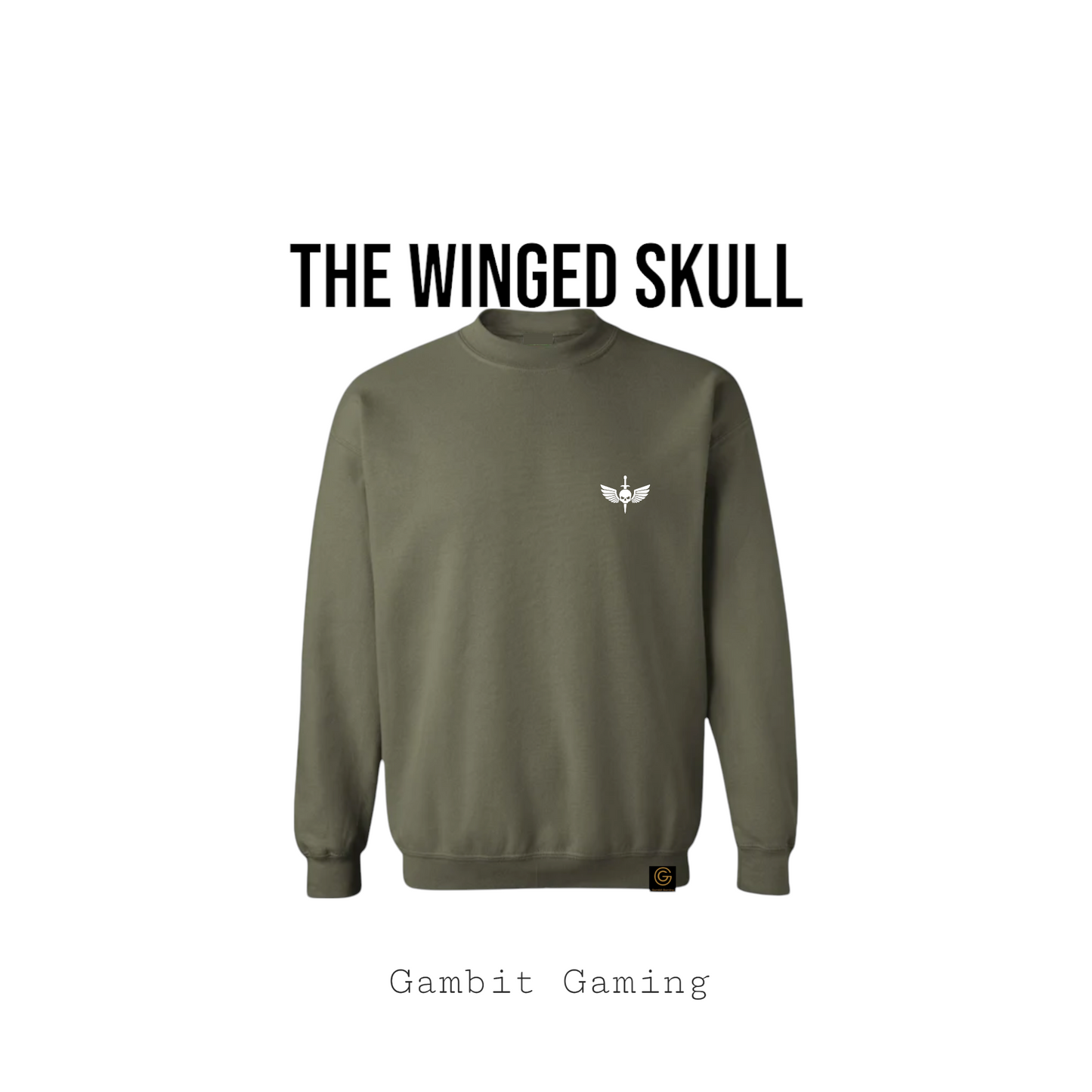 The Winged Skull Sweater