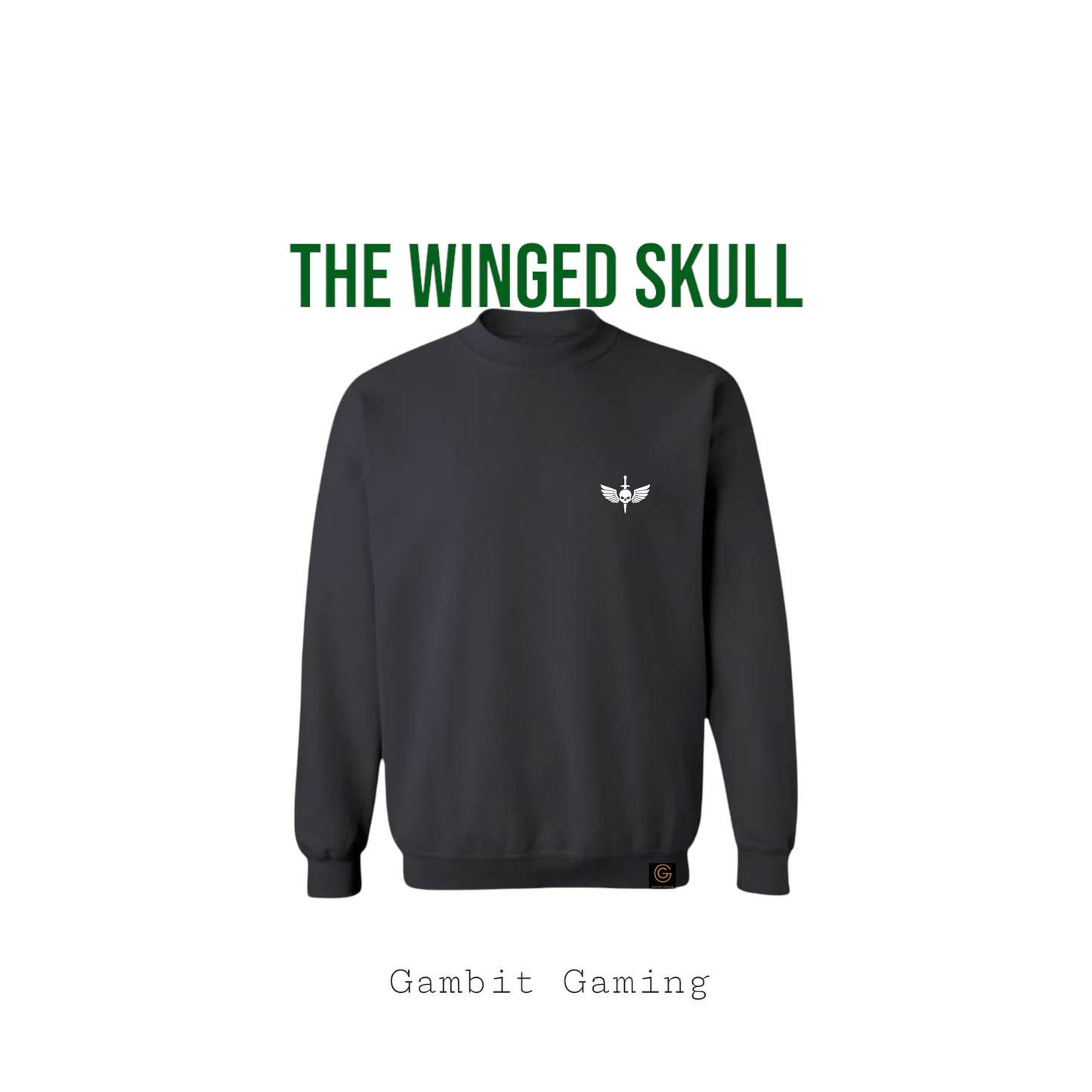 The Winged Skull Sweater