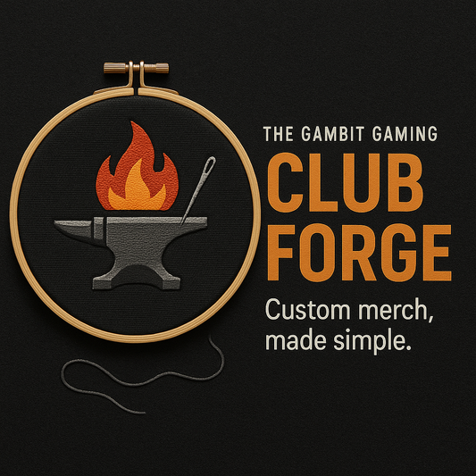 🔥🔨 Introducing the Club Forge – Premium Merch for Gaming Clubs