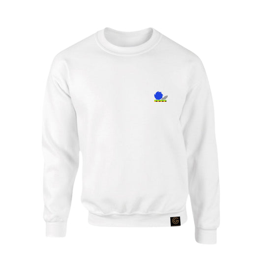 The Blur Sweater Sweater - White | Gambit Gaming