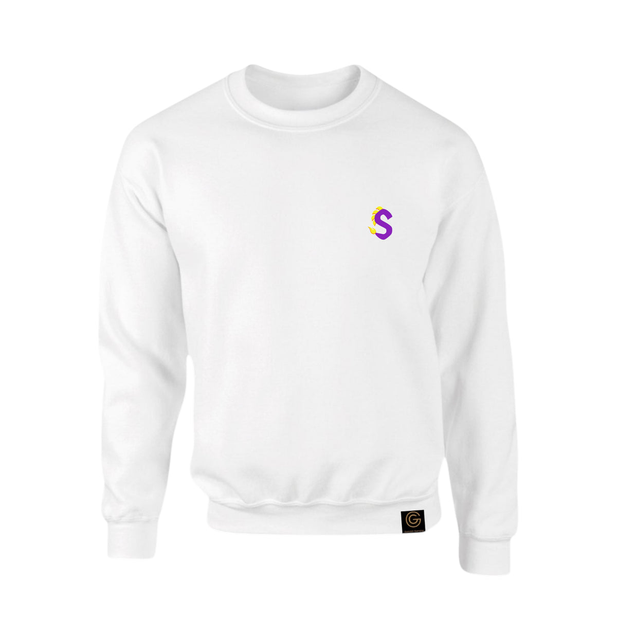 The Dragon Sweater Sweater - White | Gambit Gaming