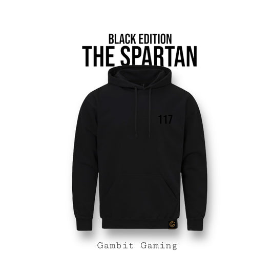 Black Edition - The Spartan Hoodie - Gambit Gaming