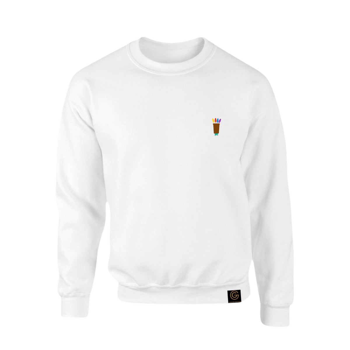 The Wumpa Sweater Sweater - White | Gambit Gaming